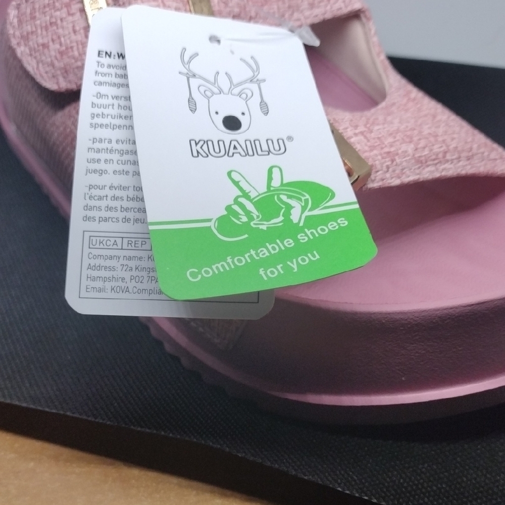 Kuailu Pink Women’s Sandals Size 6 – New In Box, NWT - Picture 6 of 9